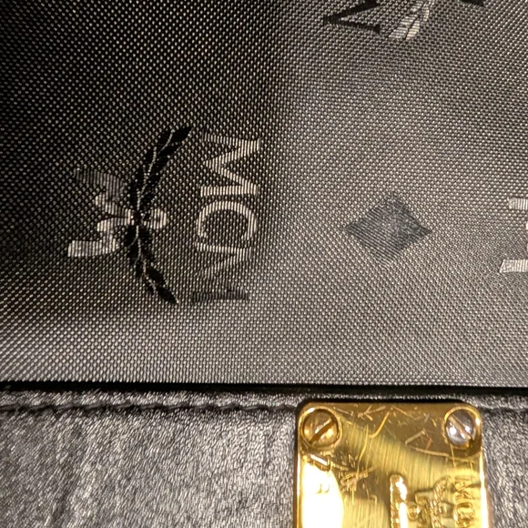 MCM Nylon & Leather Monogram Hobo Shoulder Bag - Picture 2 of 12